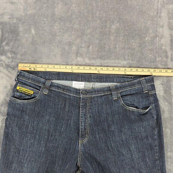 Benchmark Un-Holey FR Jeans Men 44x28 Blue ARC/HRC 2 Construction Workwear U.S.A - Picture 7 of 9
